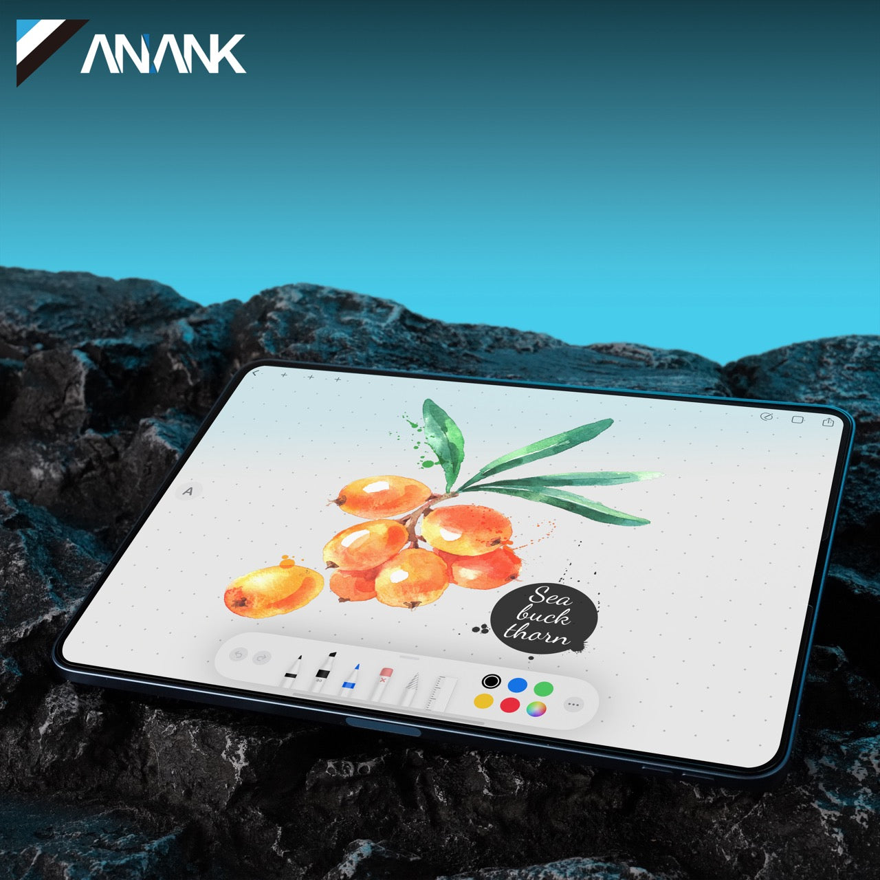 ANANK Curved PaperLike Tempered Glass for iPad Pro 11" (2024)