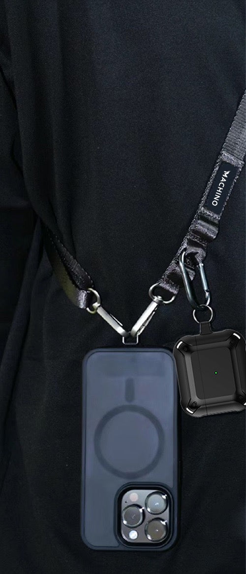 MACHINO Universal Crossbody Lanyard Woven Band+Metal 180CMX20MM (MC-LG02)