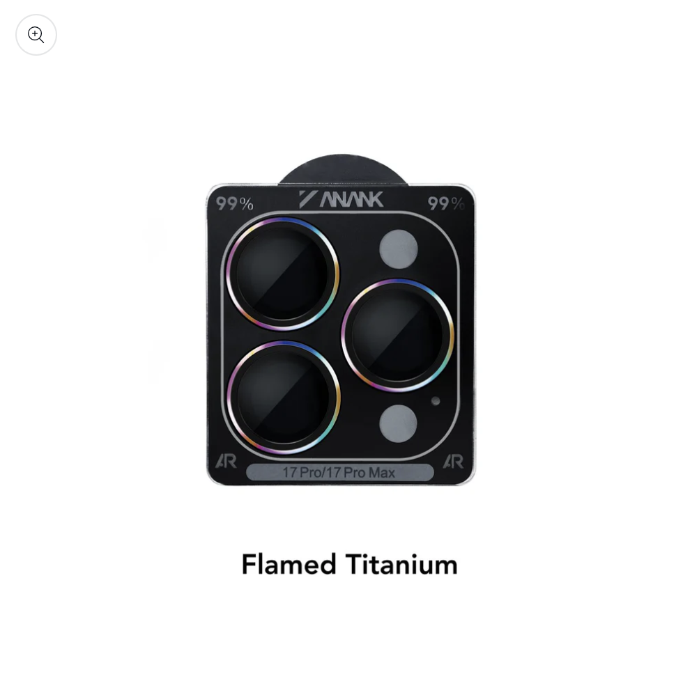 ANANK Sapphire Lens Guard with GIA Certificate for iPhone 17 Pro/Pro Max (2025)