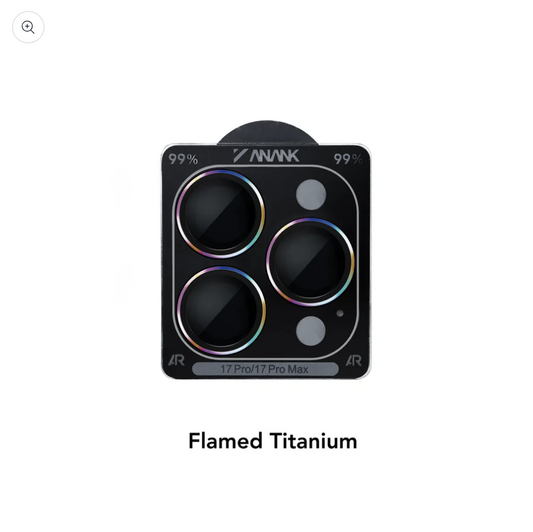 ANANK Sapphire Lens Guard with GIA Certificate for iPhone 17 Pro/Pro Max (2025)