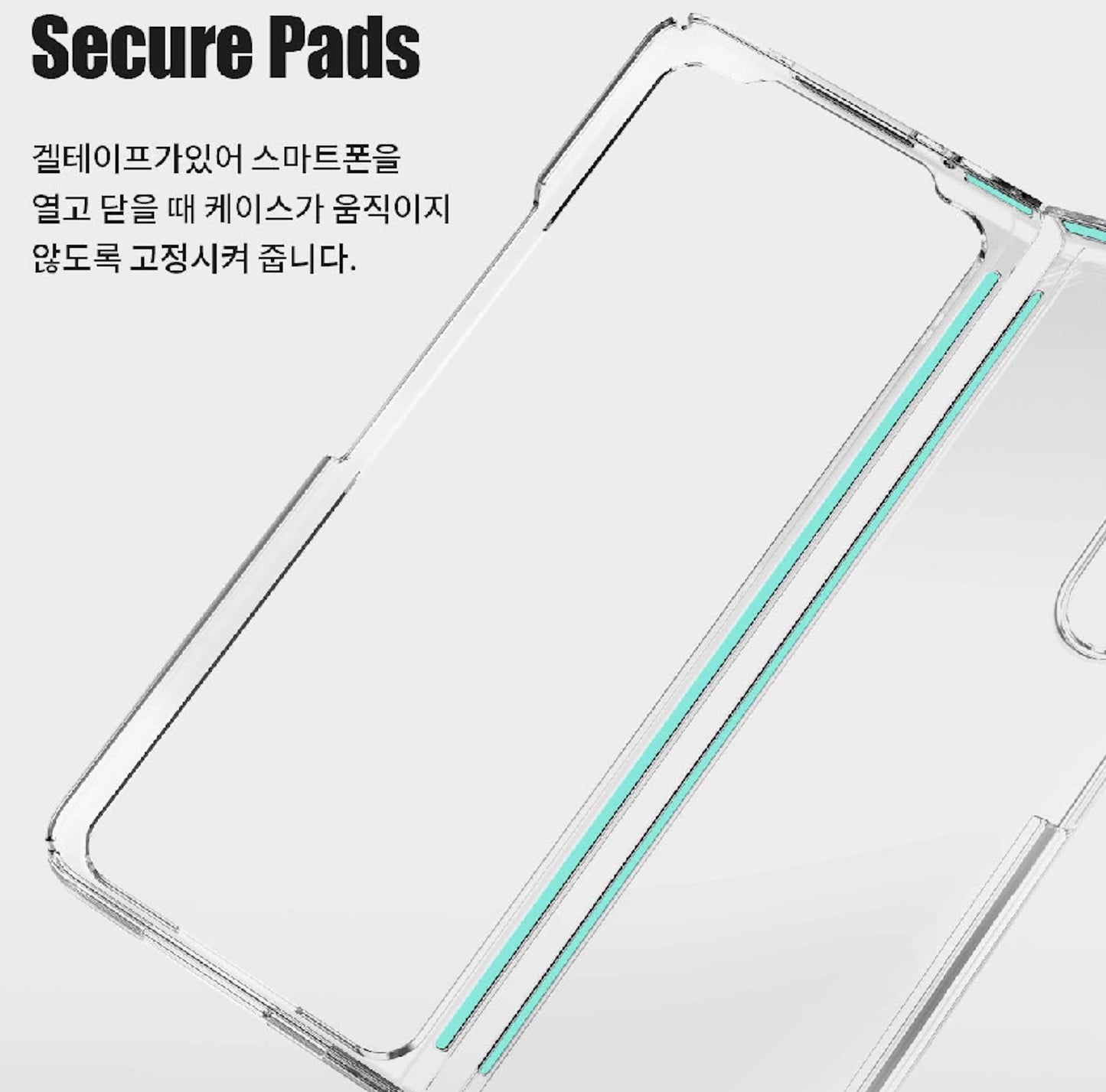 Mercury Goospery Clear Hard Case for Samsung Galaxy Z Fold6 (2024) - Transparent