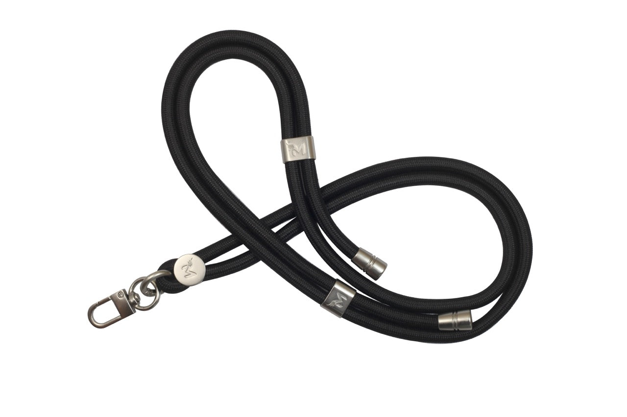 MACHINO Universal Crossbody Lanyard Braided Cord+Metal 150CMX8MM (MC-LG01)