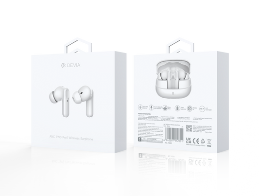 DEVIA ANC TWS Pro1 Wireless Earphone EM408