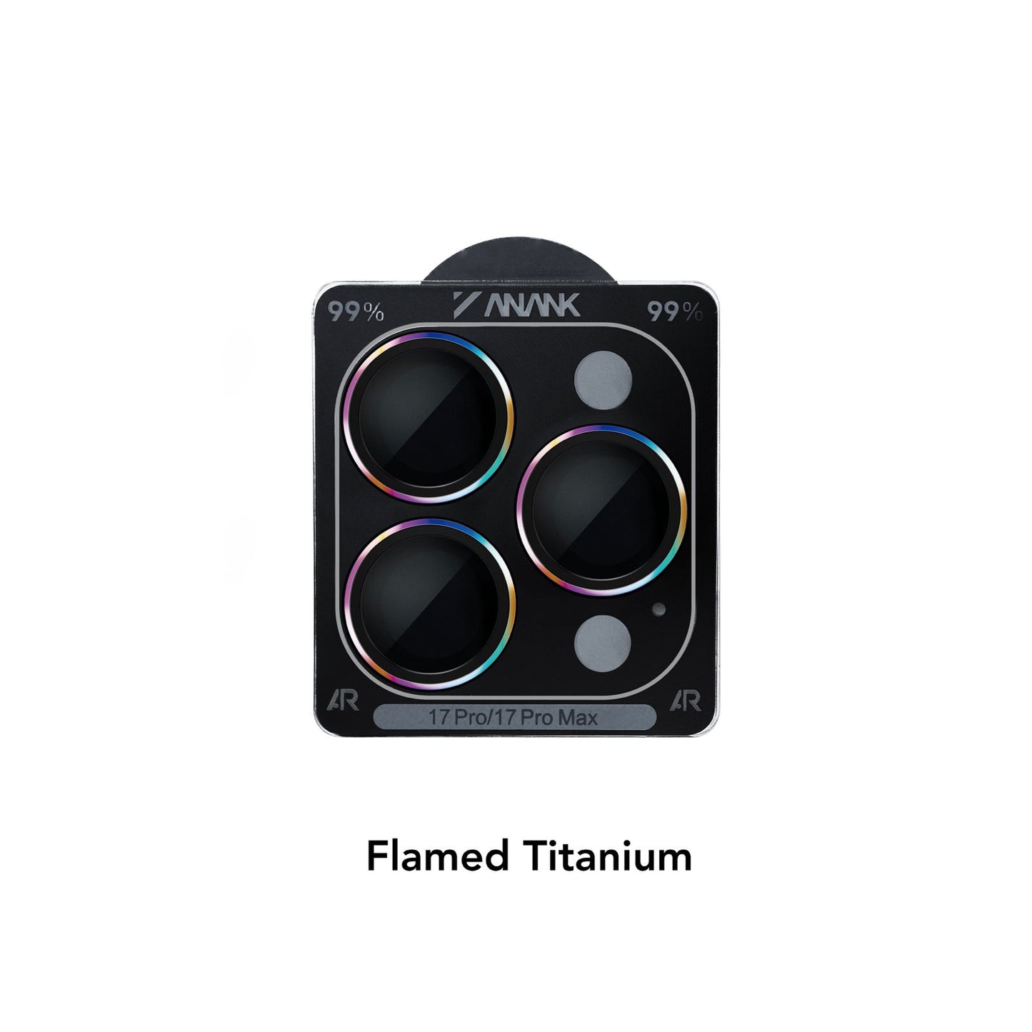ANANK AR Circle Lens Guard with Anti-reflective Coating for Apple iPhone 17 Series (2025)