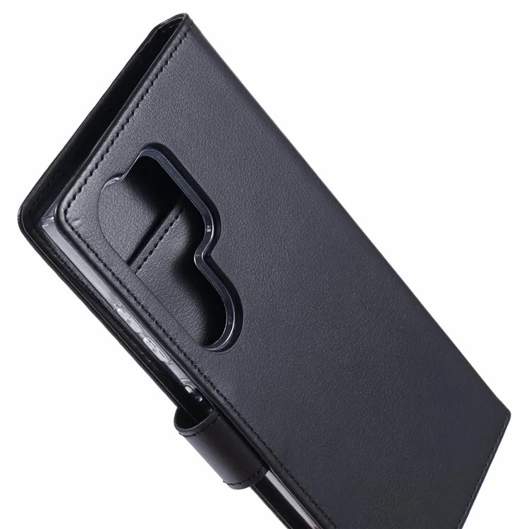 Mercury Goospery Rich Diary Practical Wallet Case for Samsung Galaxy S25 Edge (2025) - Black