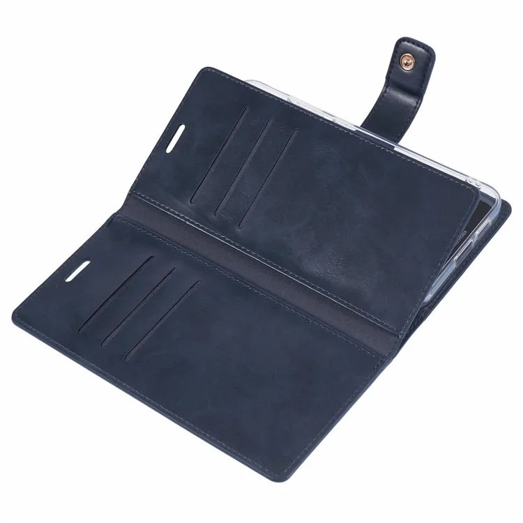 Mercury Goospery Mansoor Diary Practical Wallet Case for Samsung Galaxy S24 Series (2024) - Black