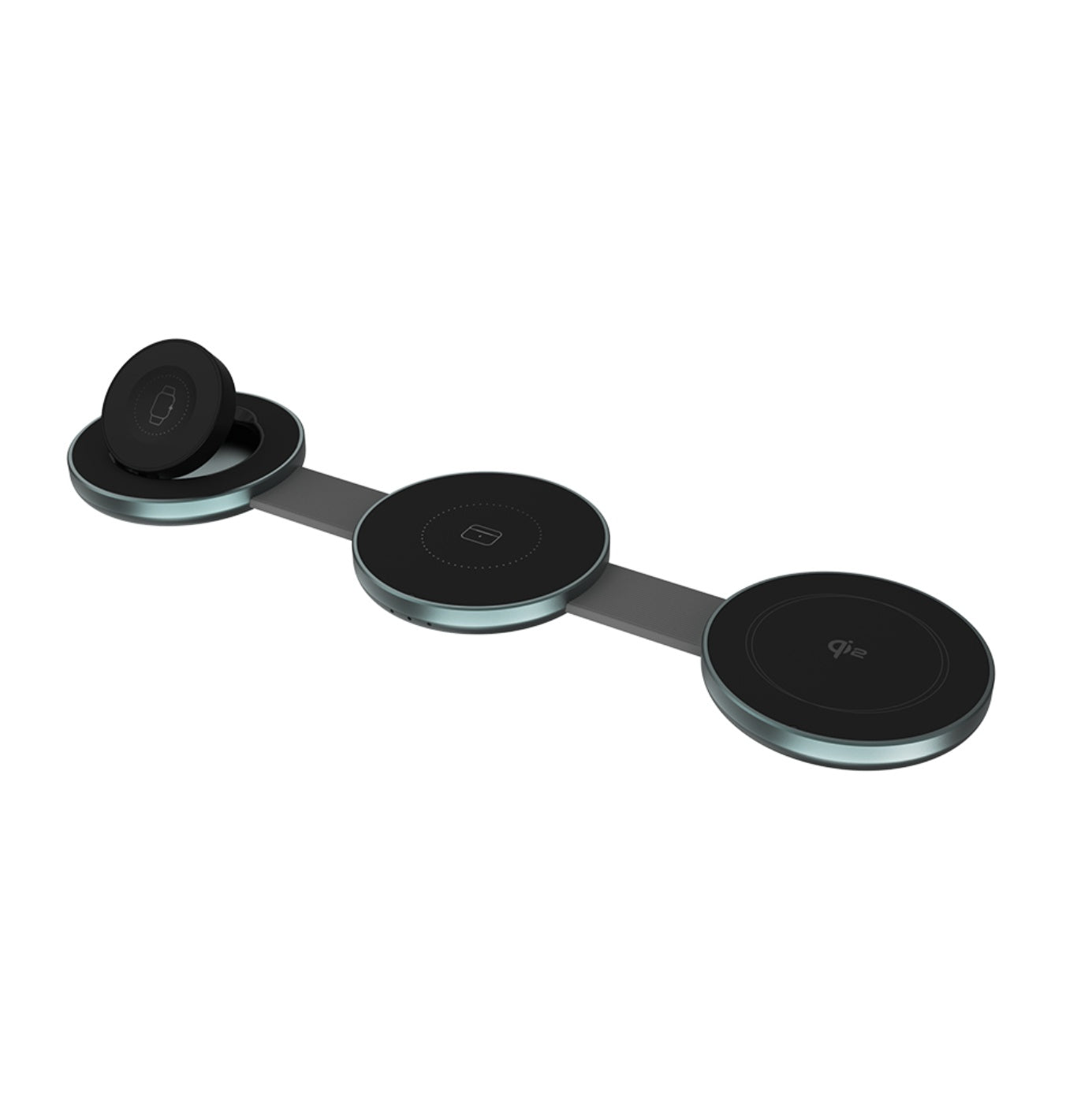 JTLEGEND Qi2 3-in-1 Wireless Charger for Smartphone, Apple Watch, Wireless Earphones