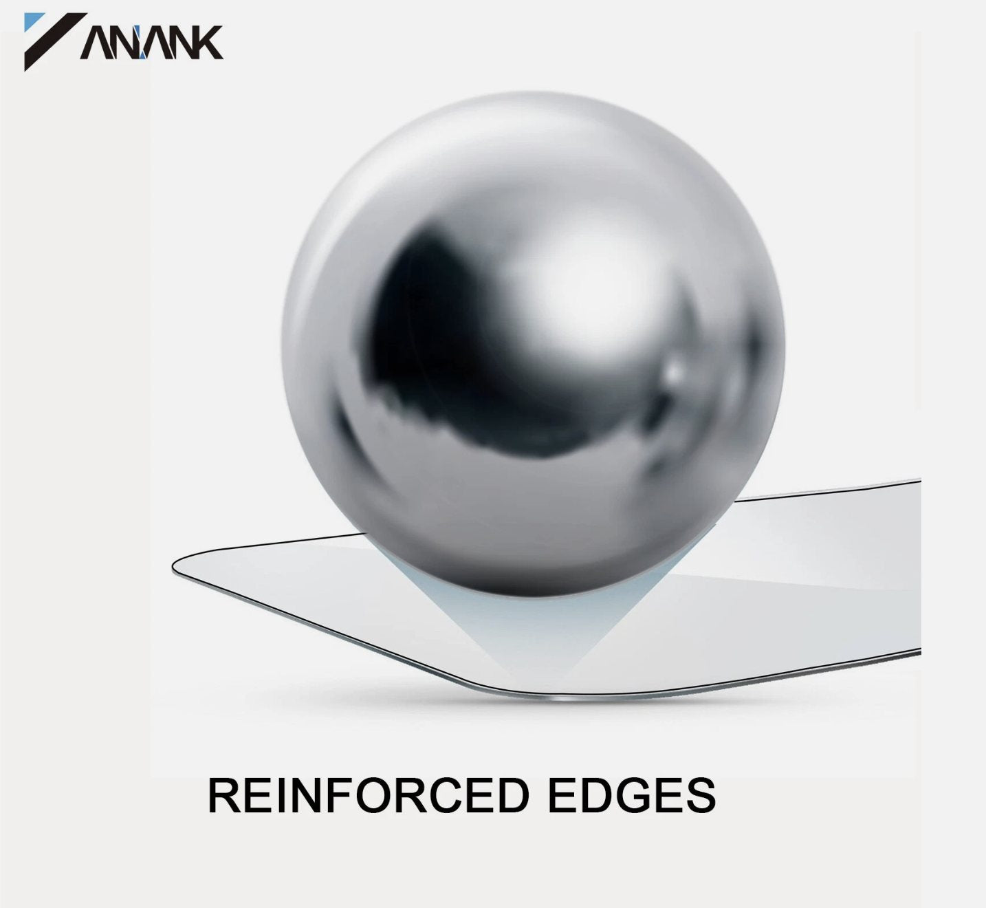 ANANK 5X Reinforced 2.5D Full Clear Tempered Glass for Samsung Galaxy S26 Series (2026) - Clear