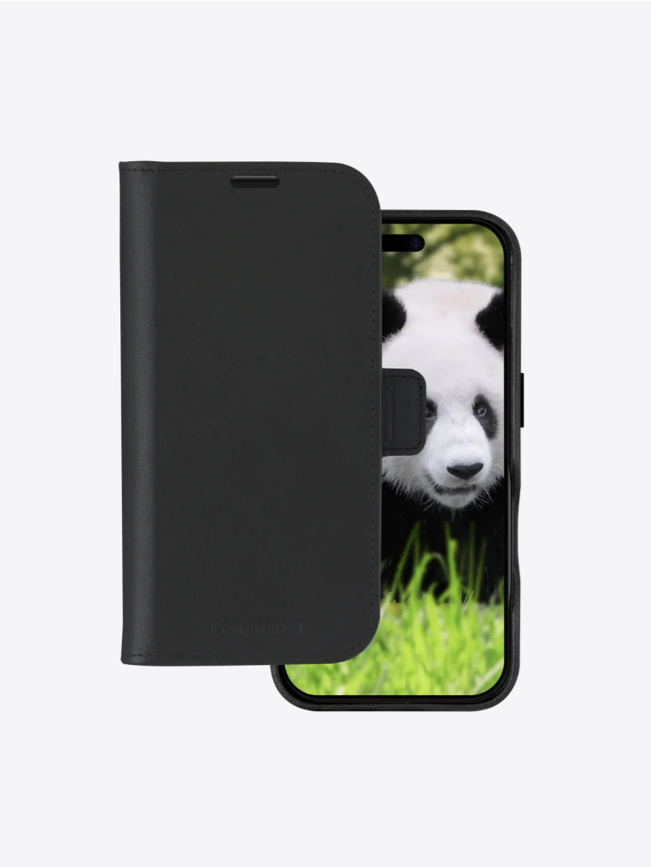 dbramante1928 Lynge ICON 2-in-1 Wallet Case with MagSafe for Apple iPhone 17 Series (2025) - Midnight