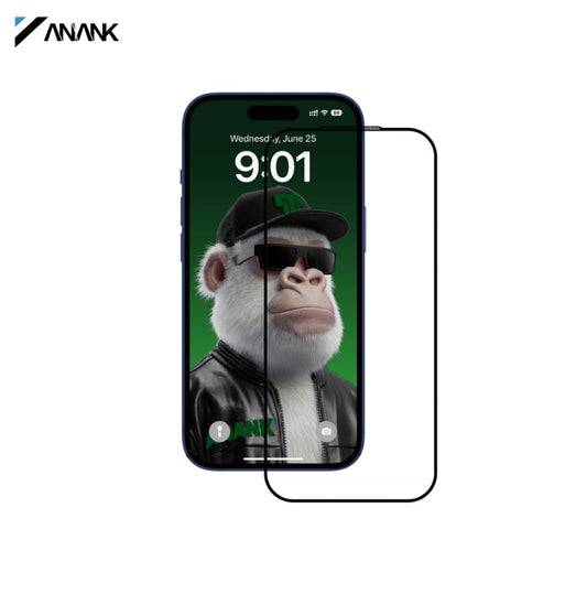 ANANK 2.5D Corning Gorilla 10 X Reinforced Treatment Tempered Glass for iPhone 17 Series (2025)