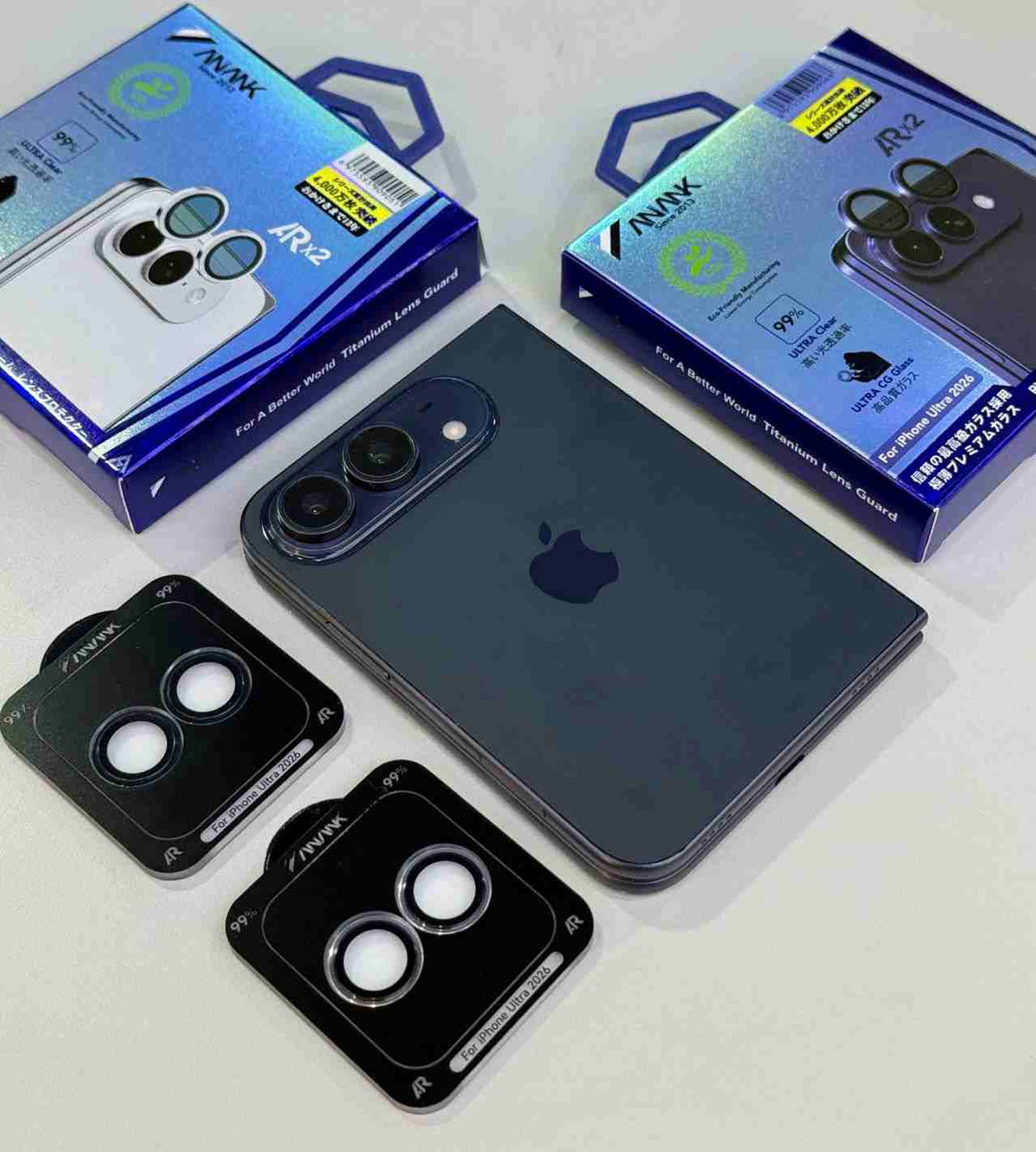 ANANK Corning 10X Reinforced Anti-Reflective Lens Guard for iPhone Duo (2026)