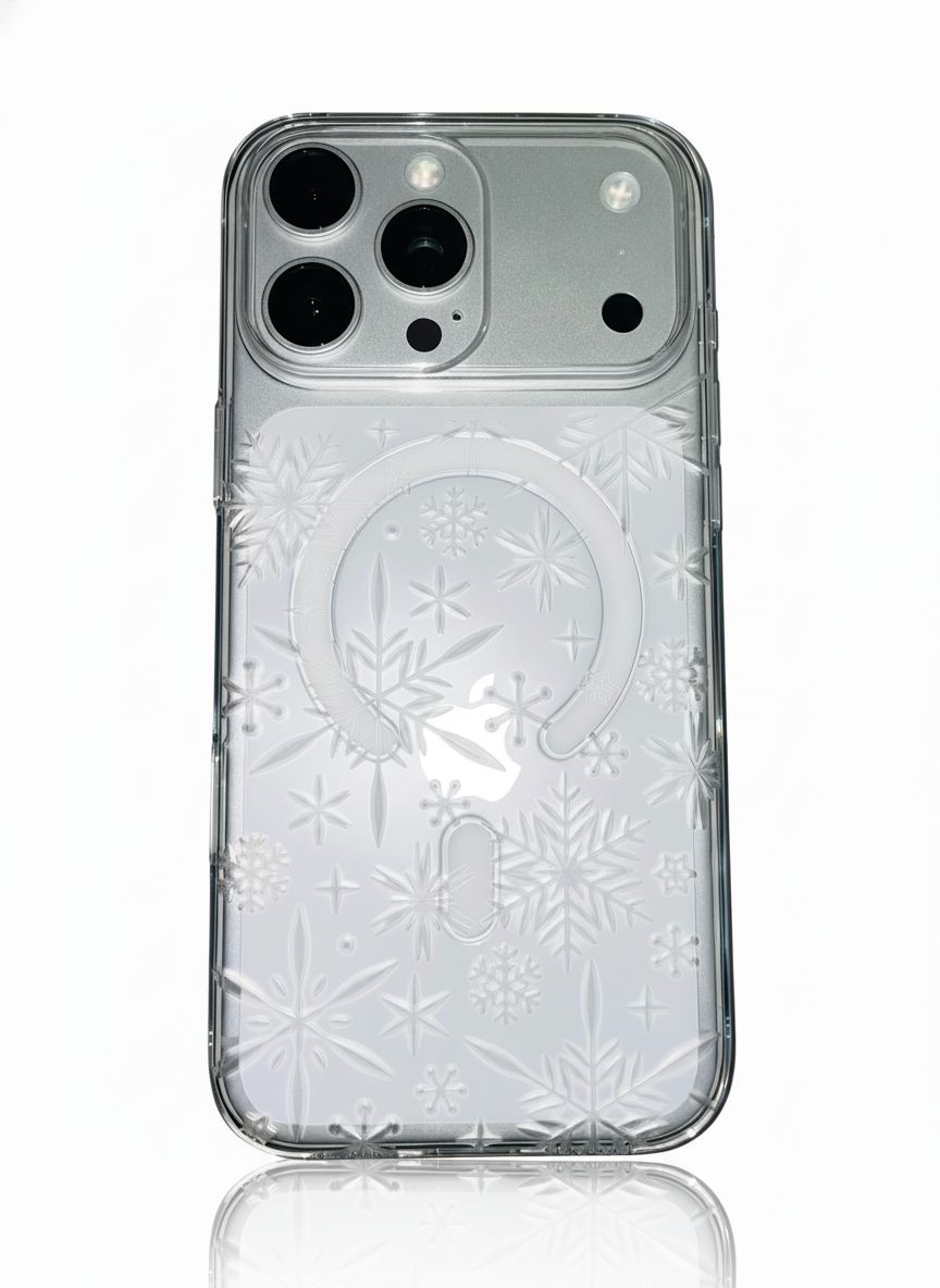 Power Support Air Jacket Mag "kiriko" Case with MagSafe for Apple iPhone 17 Series (2025)