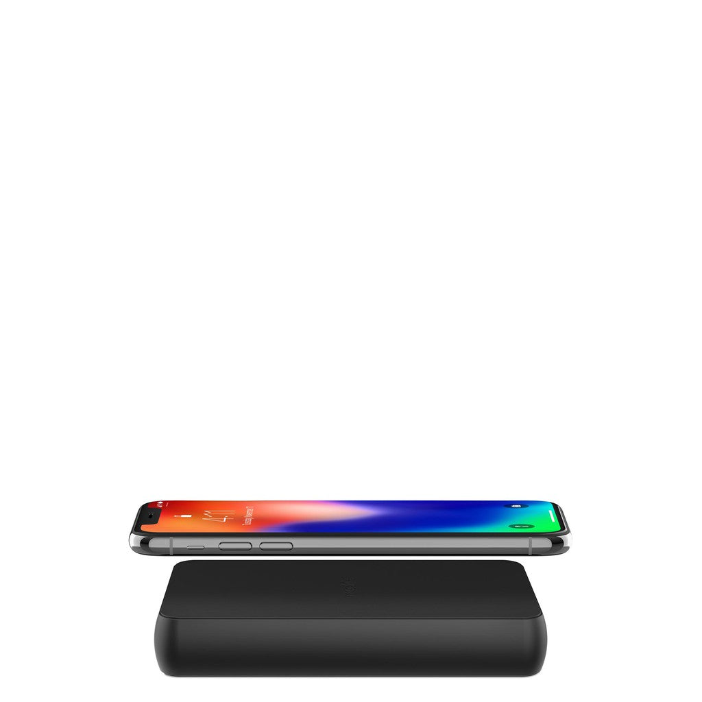 Mophie Charge Stream Powerstation Wireless XL External Battery (10,000mAh), Black (Bulk Pack)