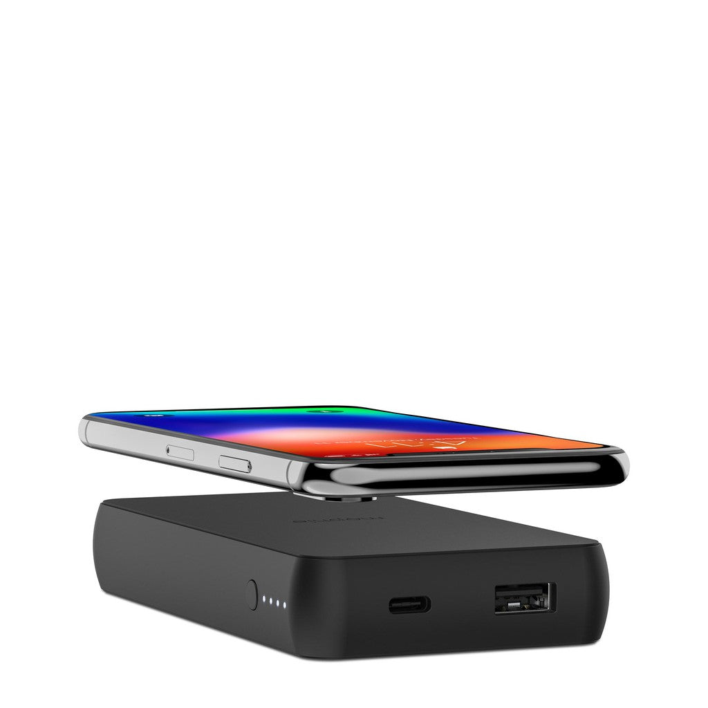 Mophie Charge Stream Powerstation Wireless XL External Battery (10,000mAh), Black (Bulk Pack)