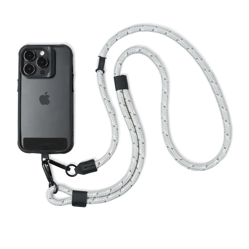 JTLEGEND 8mm Phone Rope Outdoor Series Length 75cm~140cm With Black Tap, Mobile Phone Lanyard Crossbody Anti-Lost Rope