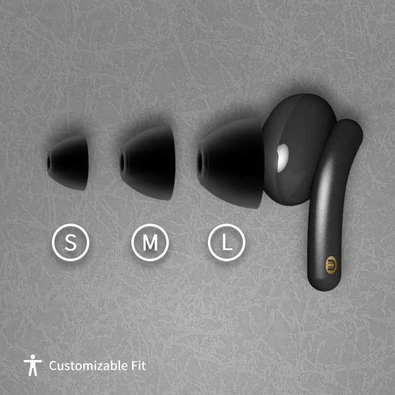 Mfish True Wireless Stereo Earbuds, White