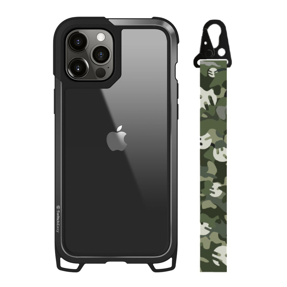 SwitchEasy Odyssey Military Grade Shockproof for iPhone 12/13 Pro Max 6.7" (2020/2021), Camo Green
