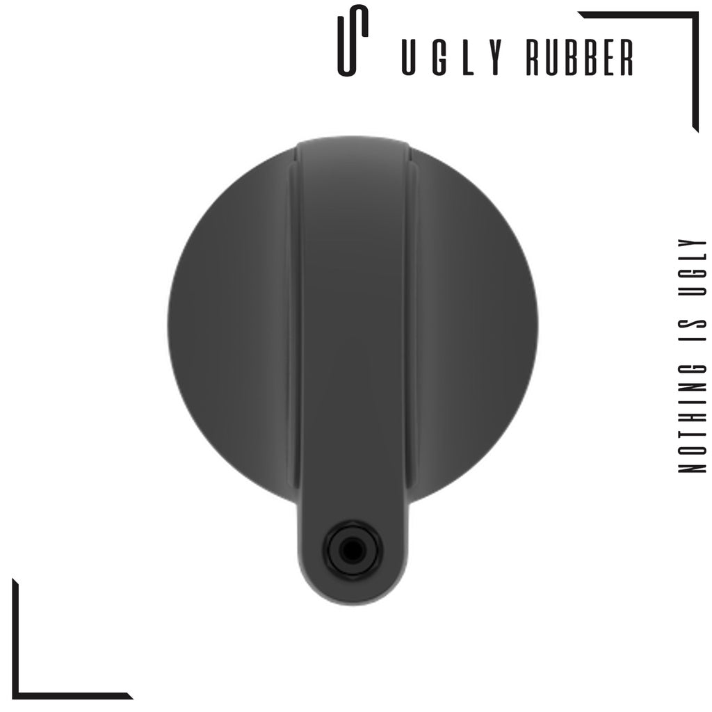 Ugly Rubber Y Ride Mount, Black (Bulk Pack)