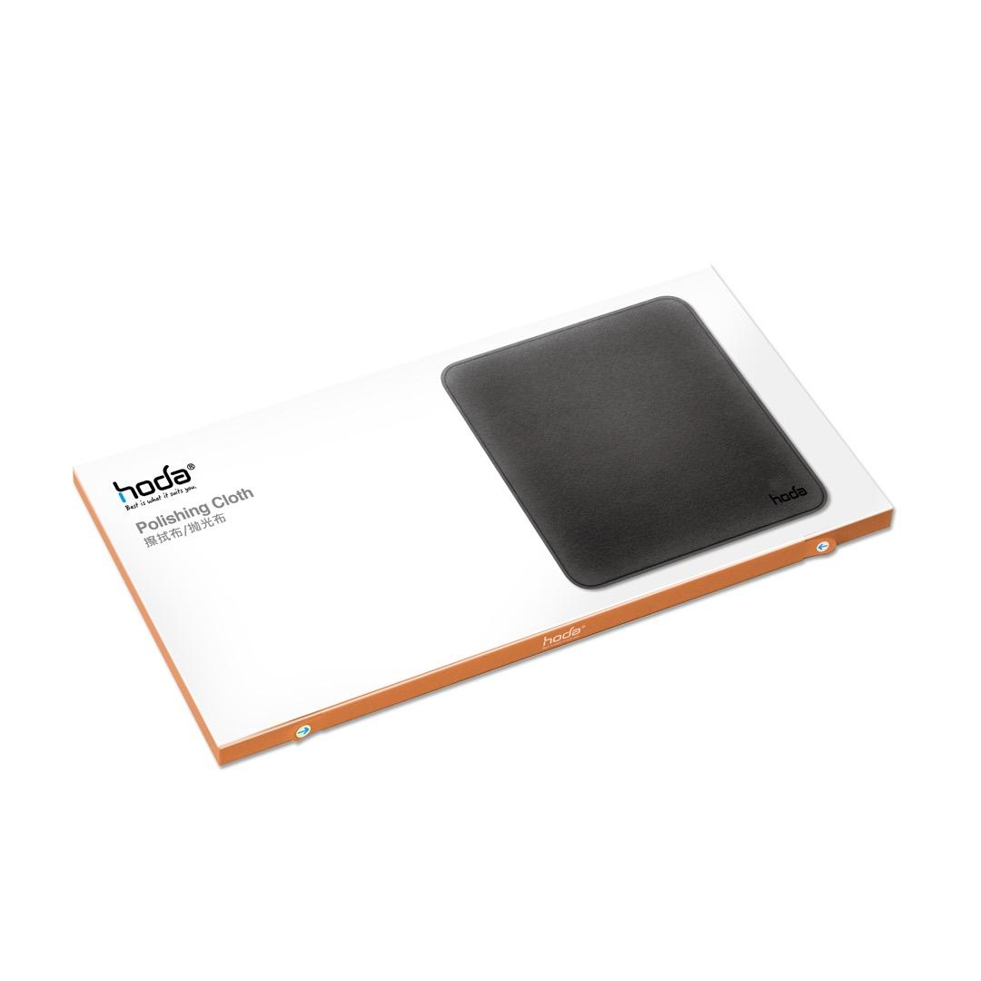 Hoda Polishing Cloth Soft and Safe for Clean, Gray