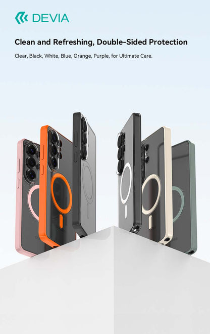 DEVIA Armour Series Magnetic Shockproof Case for Samsung Galaxy S26 Series (2026)