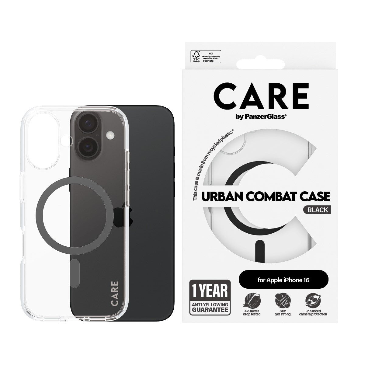 CARE by PanzerGlass Flagship Case with MagSafe