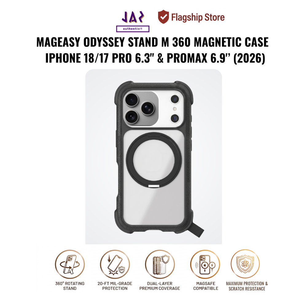 MAGEASY Odyssey Stand M 360 Magnetic Case