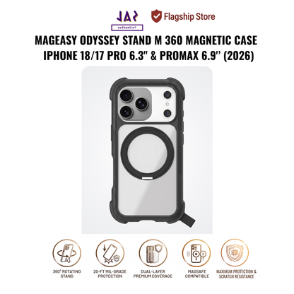 MAGEASY Odyssey Stand M 360 Magnetic Case
