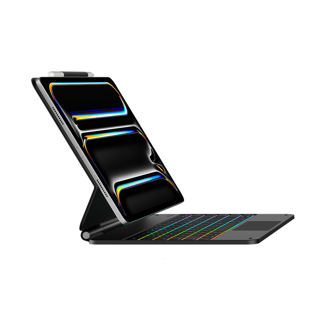 Typecase Edge Magnetic Floating Keyboard Case for iPad A16 / iPad Air / iPad Pro (11" & 13") - Black