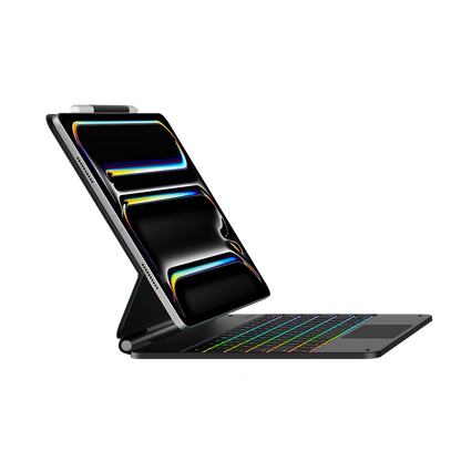 Typecase Edge Magnetic Floating Keyboard Case for iPad A16 / iPad Air / iPad Pro (11" & 13") - Black
