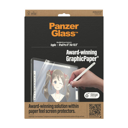 PanzerGlass Screen Protector GraphicPaper Paper Feel for iPad Pro 11"/iPad Air 10.9" (2022/2020/2018)