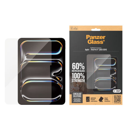 PanzerGlass Screen Protector Re-Glass Ultra-Wide Fit for iPad Pro 11" (2025/2024)