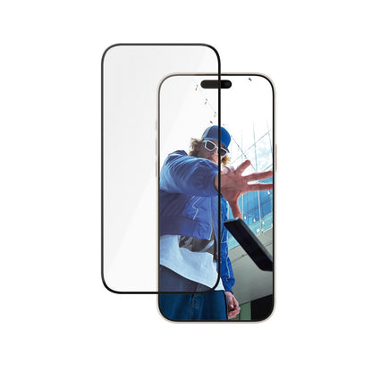 PanzerGlass Ceramic Screen Protector with Fastfit In-a-box for iPhone 16/17/18 Pro Series