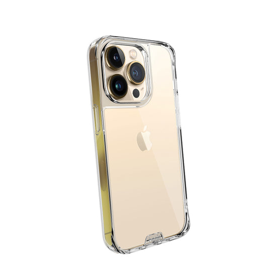Hoda Military Standard Crystal Pro Glass Case for iPhone 12 Pro Max 6.7" (2020), Clear