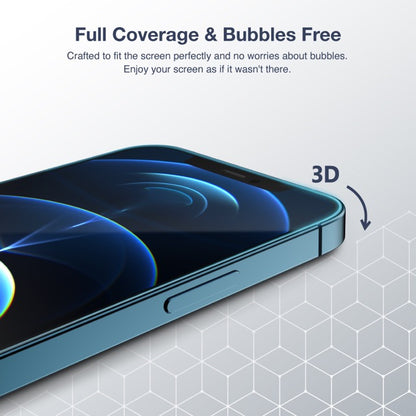 Power Support Tempered Glass with Dust-Free Helper for Apple iPhone 16e (2025)/13/13 Pro/14 6.1” / iPhone 13 Pro Max/iPhone 14 Plus 6.7"