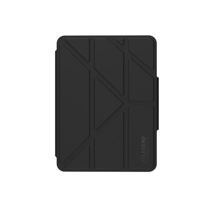 JTLEGEND Ness mini Q.C.A.C. Folio Case with Apple Pencil Holder & Magnetic Clip for iPad mini 8.3" (2021/2024) - Black