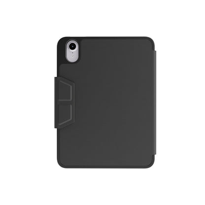 JTLEGEND Ness mini Q.C.A.C. Folio Case with Apple Pencil Holder & Magnetic Clip for iPad mini 8.3" (2021/2024) - Black