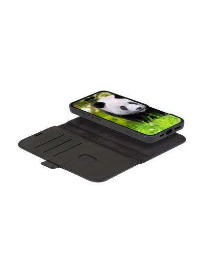 dbramante1928 Lynge ICON 2-in-1 Wallet Case with MagSafe for Apple iPhone 17 Series (2025) - Midnight