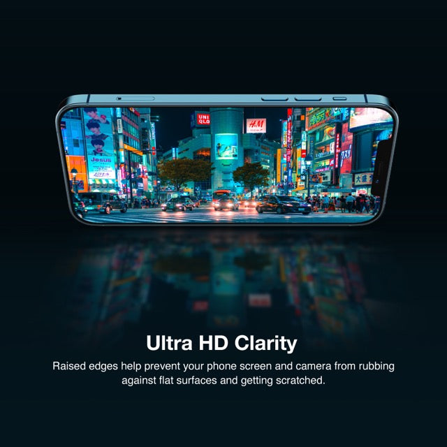 Power Support Tempered Glass with Dust-Free Helper for Apple iPhone 16e (2025)/13/13 Pro/14 6.1” / iPhone 13 Pro Max/iPhone 14 Plus 6.7"