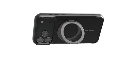 JTLEGEND Rex Kooling Mag Stand Case with MagSafe for Apple iPhone 17 Series (2025) - Black (with Camera Control Button)