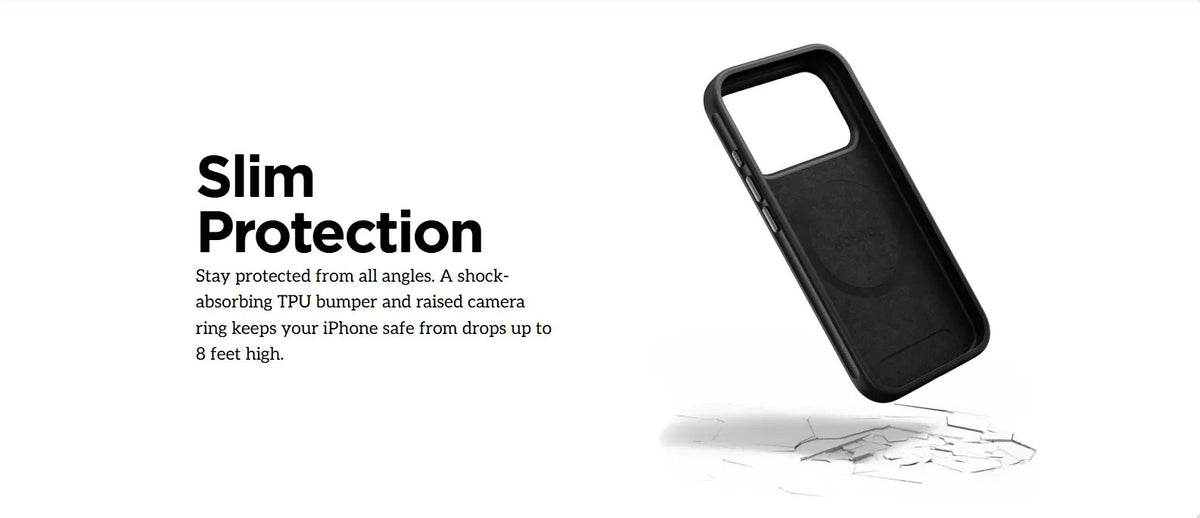 Nomad Rugged Leather Case with MagSafe for iPhone 18/17 Pro 6.3" & iPhone 18/17 PROMAX (2026)