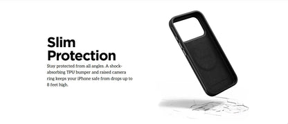 Nomad Rugged Leather Case with MagSafe for iPhone 18/17 Pro 6.3" & iPhone 18/17 PROMAX (2026)
