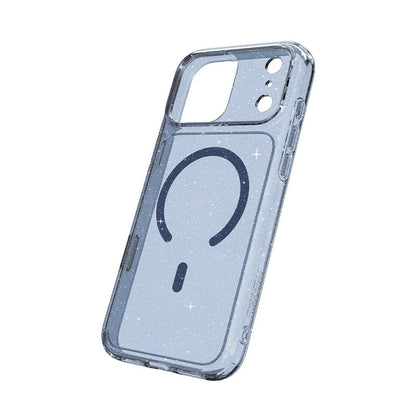 JTLEGEND Glitter Hybrid Cushion Mag Case with MagSafe for Apple iPhone 17 Series (2025) (with Camera Control Button)