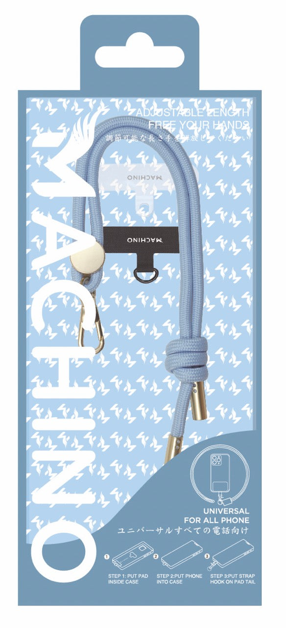 MACHINO Universal Hand Wrist Strap Braided Cord+Metal 32CMX6MM (MC-SH02)