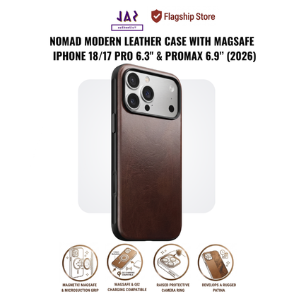 Nomad Modern Leather Case with MagSafe