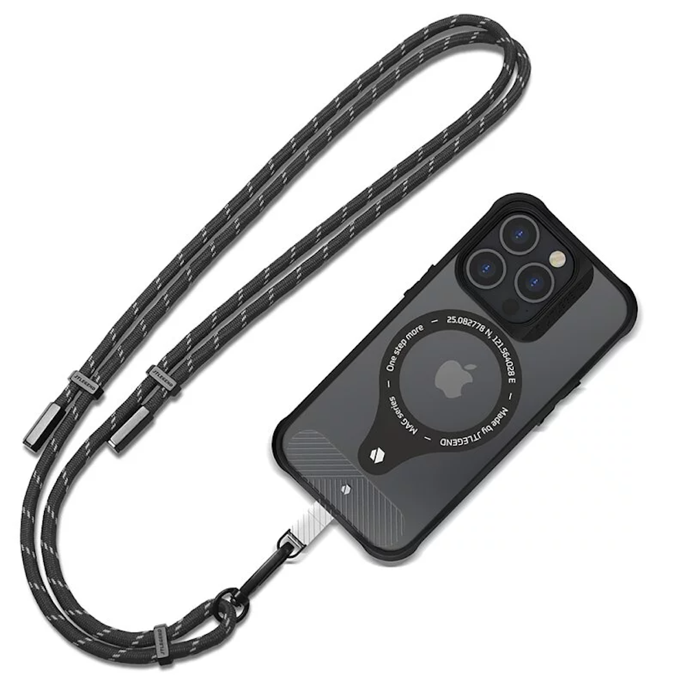 JTLEGEND 8mm Phone Rope Outdoor Series Length 75cm~140cm With Clear Tap, Mobile Phone Lanyard Crossbody Anti-Lost Rope