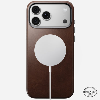 Nomad Traditional Leather Case Horween Rustic Brown Pro Max