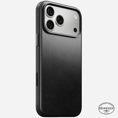 Nomad Traditional Leather Case Horween Black Pro Max