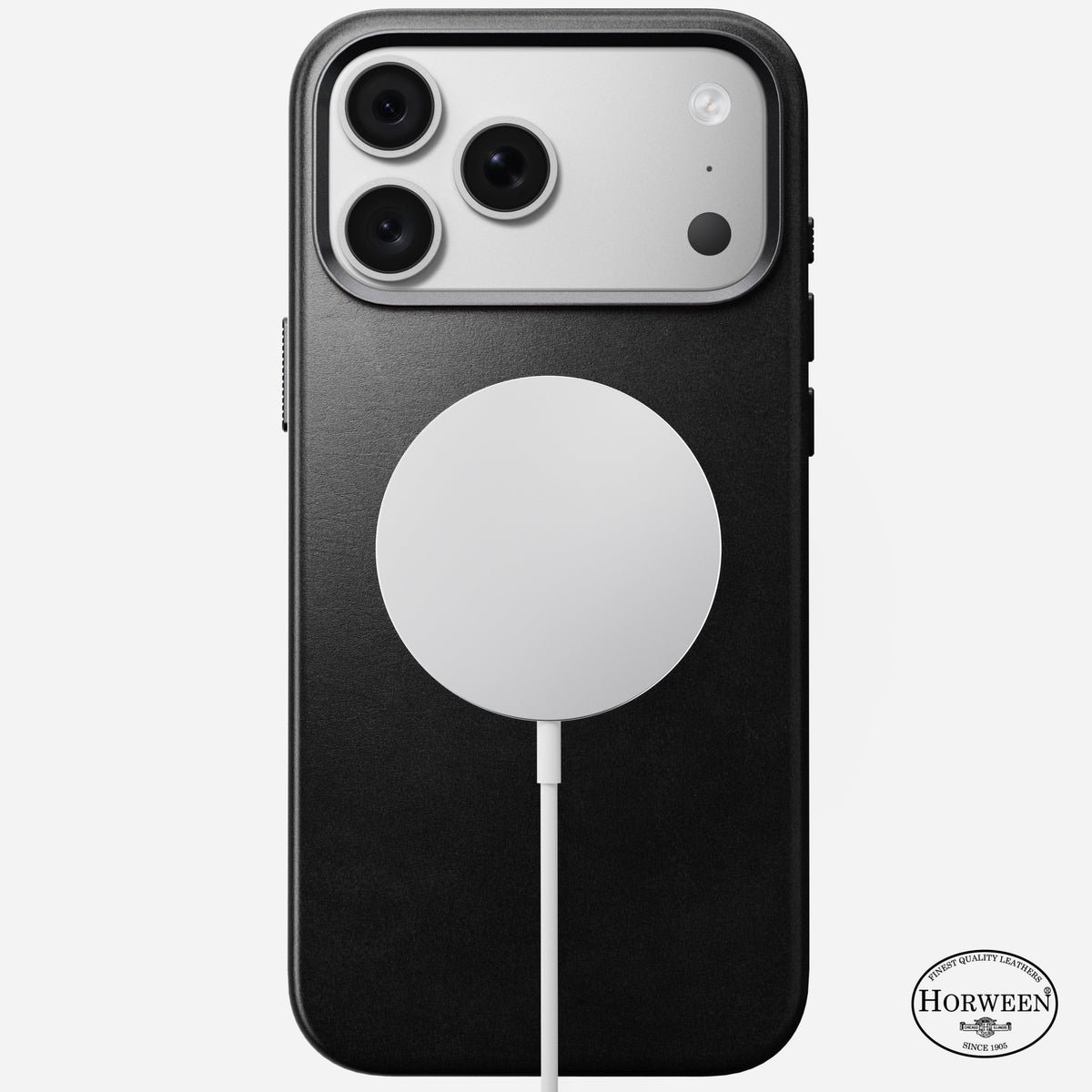 Nomad Traditional Leather Case Horween Black Pro Max