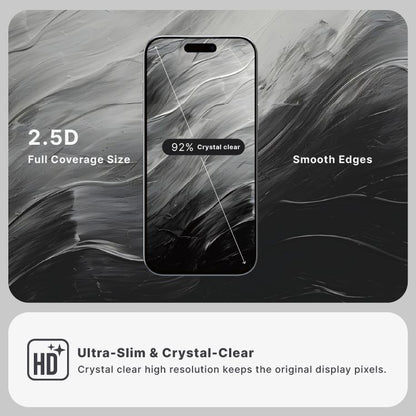 Power Support Tempered Glass with Quick Install Board for iPhone 17 Series (2025)