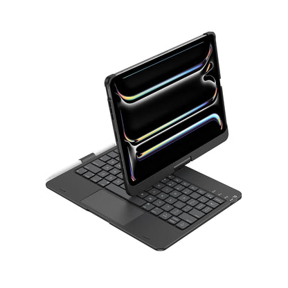Typecase Flexbook Touch Keyboard Case for iPad A16 / iPad Air / iPad Pro (11" & 13") - Black
